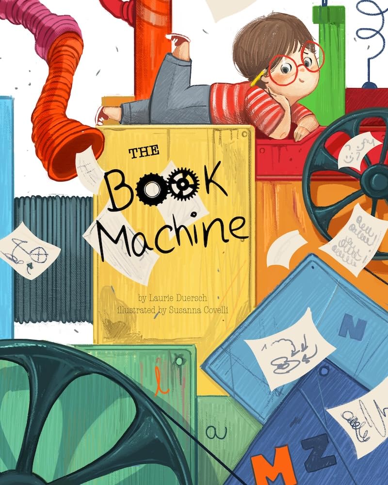 The Book Machine: A Story About the Magic of Books cover image