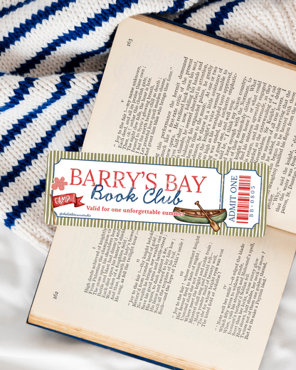 Barry's Bay Book Club Bookmark