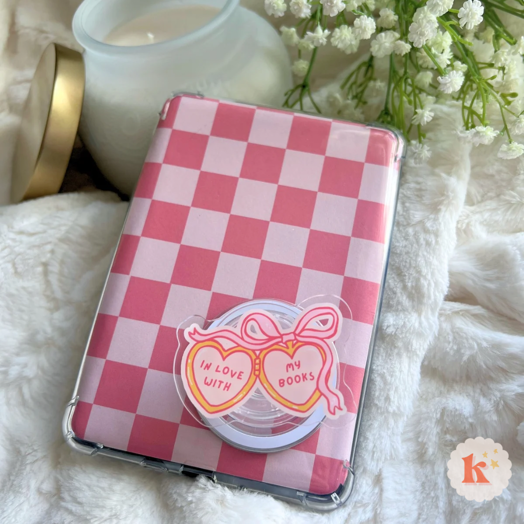 Kindle accessories | bookish kindle grip | kindle case stand: Regular Grip