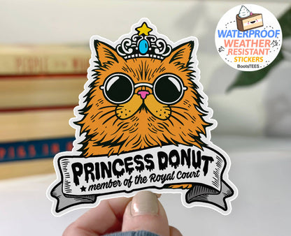Dungeon Crawler Carl Stickers 3" Princess Donut Quote Decals: The Royal Court Stickers