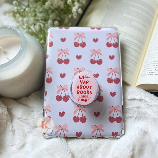 Kindle accessories | bookish kindle grip | kindle case stand: Regular Grip