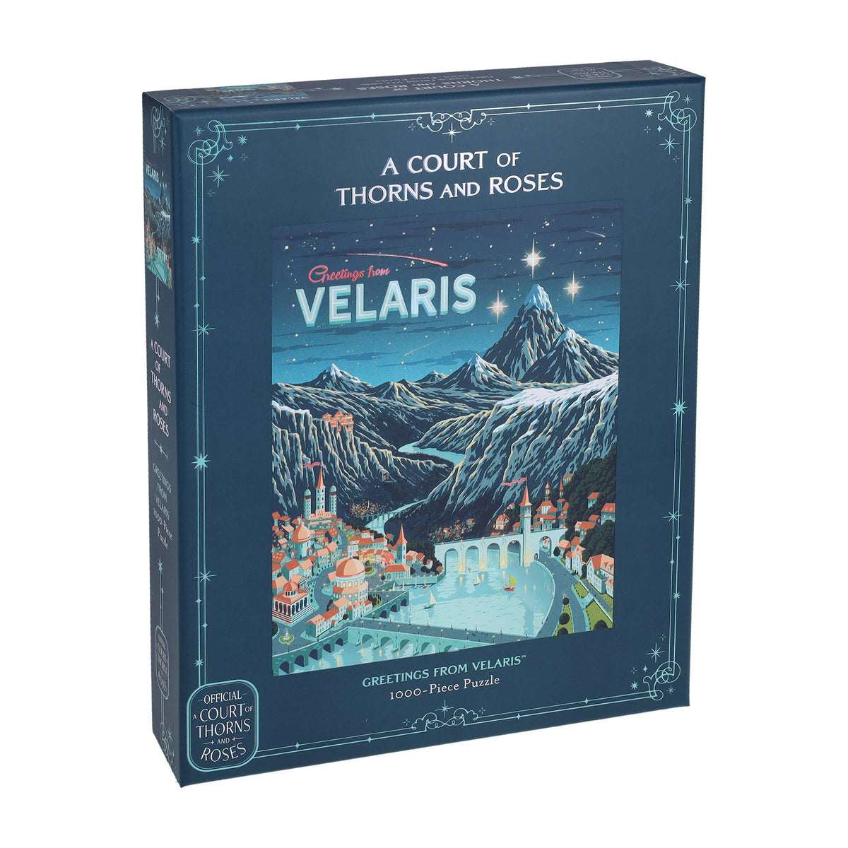 A Court of Thorns and Roses: Official Greetings from Velaris 1000-Piece Puzzle