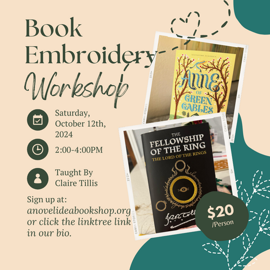 Book Embroidery Workshop