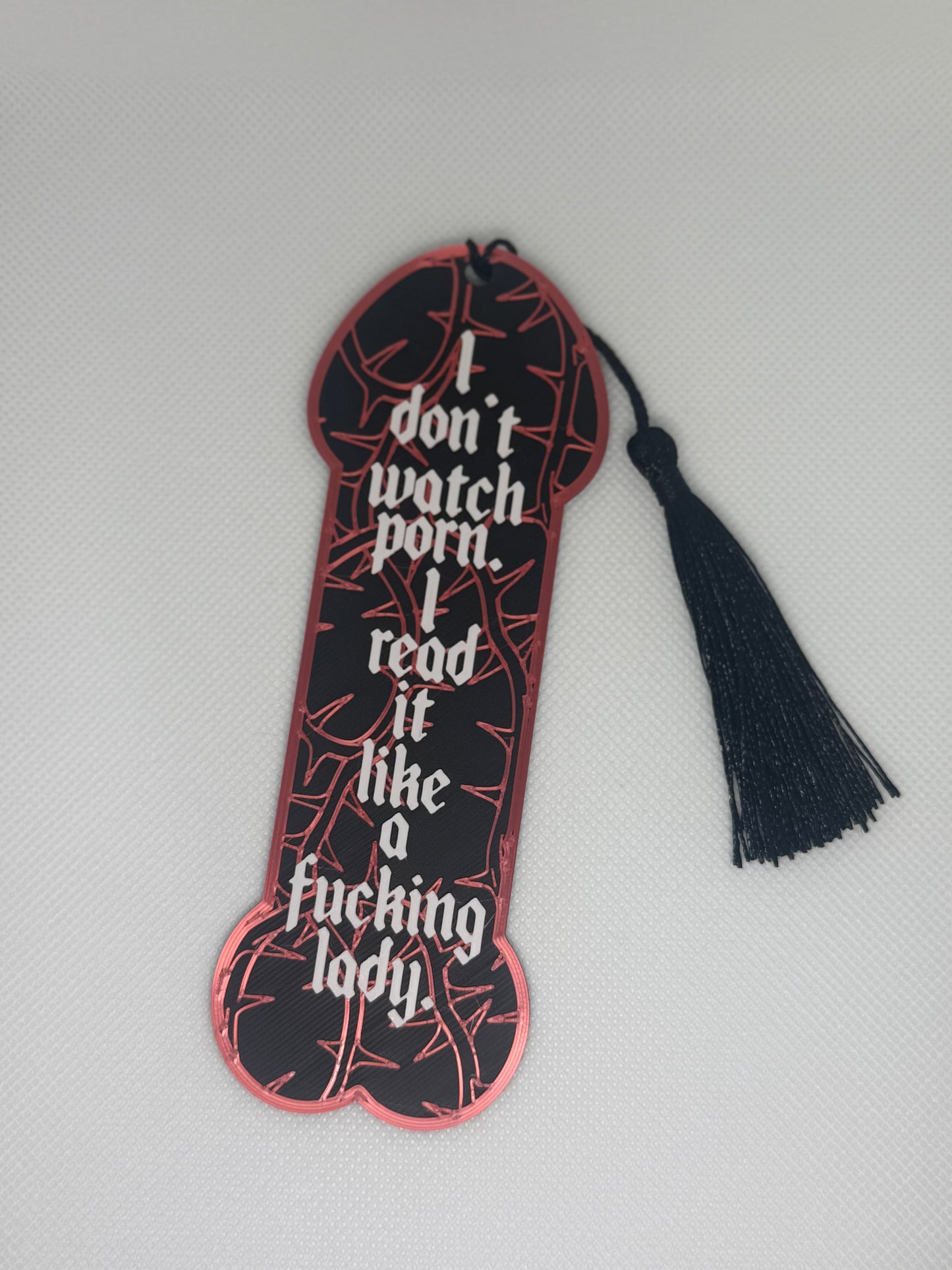 Plot Twist Prints: I don’t watch porn” penis BM RED