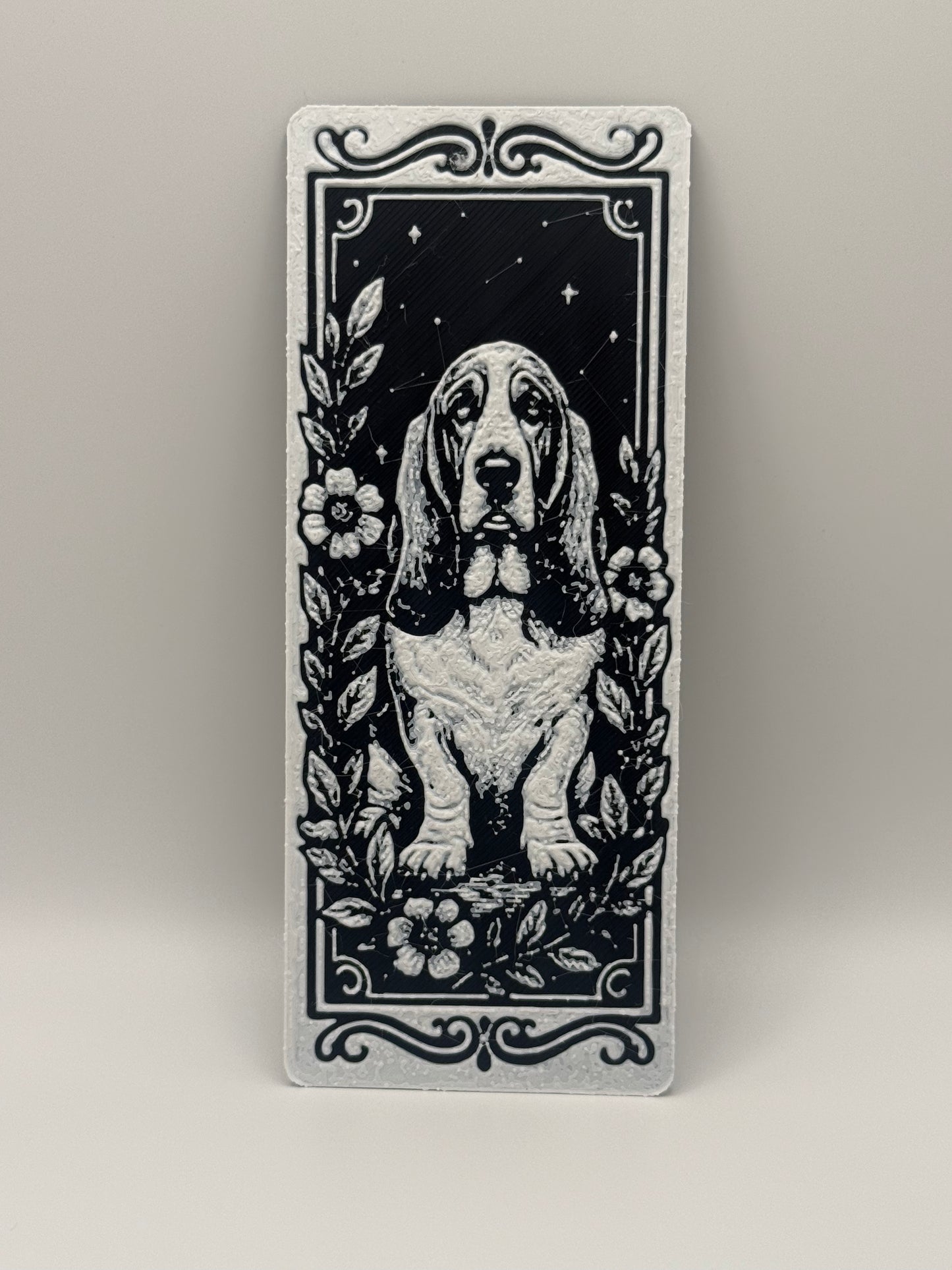 Plot Twist Prints: Basset Hound Bookmarks