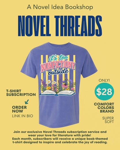 Novel Threads T-Shirt Subscription