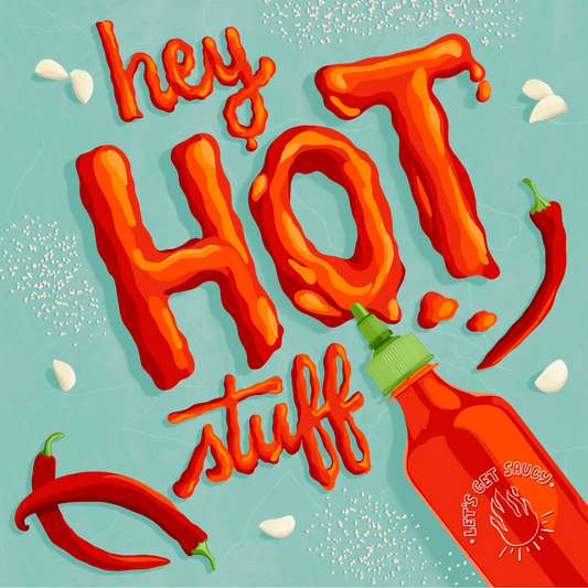 Hey Hot Stuff Card