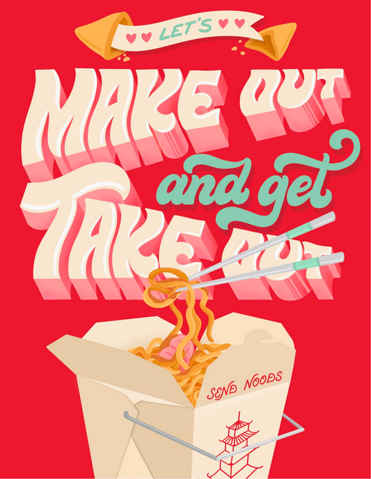 Let's Make Out Card