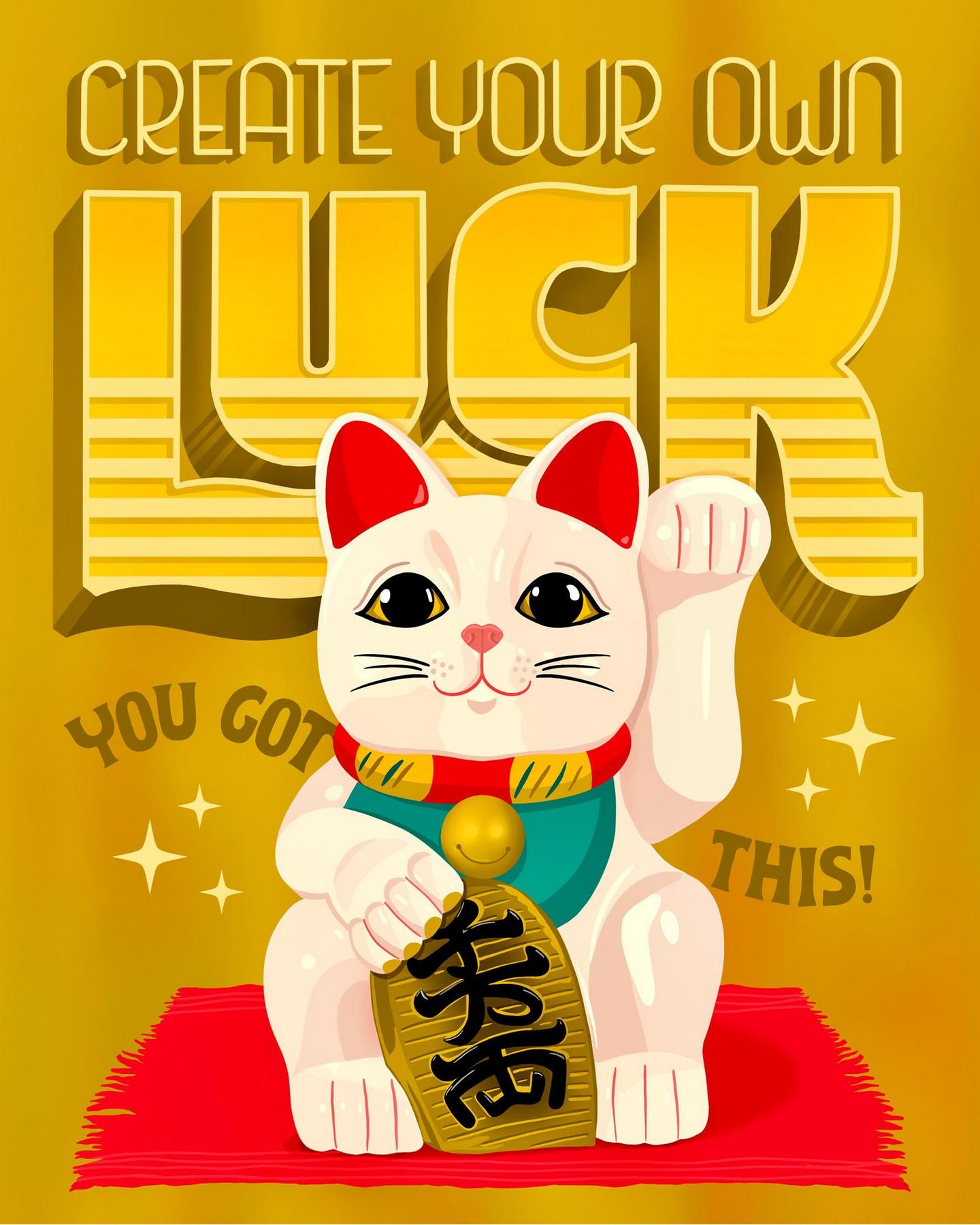 Create your own luck card