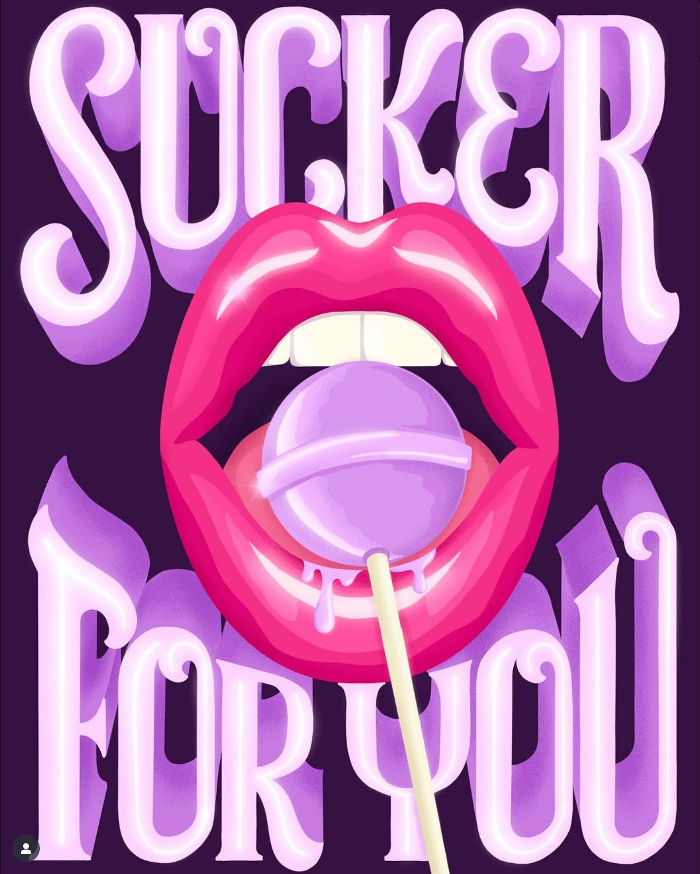 Sucker for you card