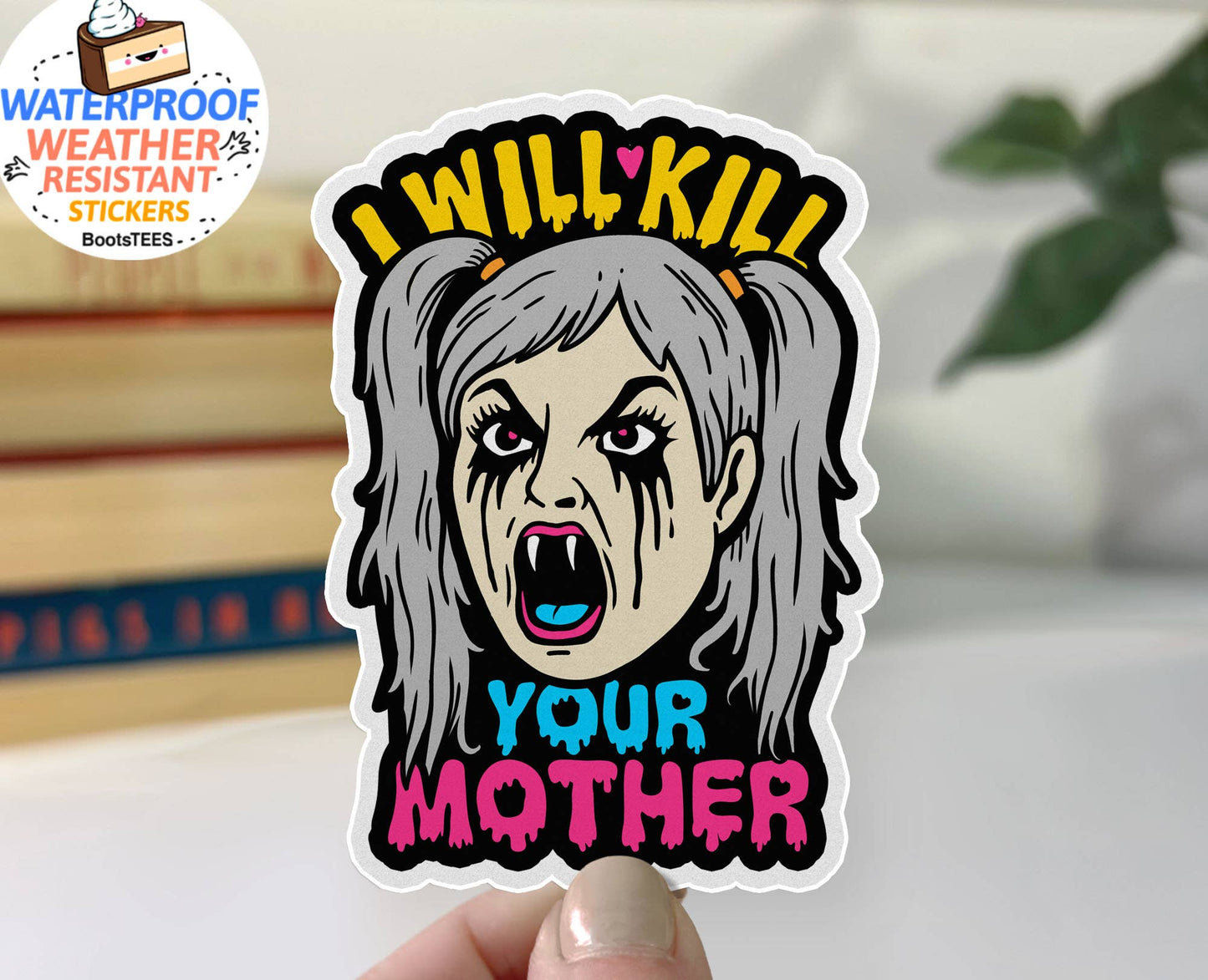 Dungeon Crawler Carl Quote Stickers 3" Hi Zev, Samantha, DCC: You Will Not Break Me Stickers