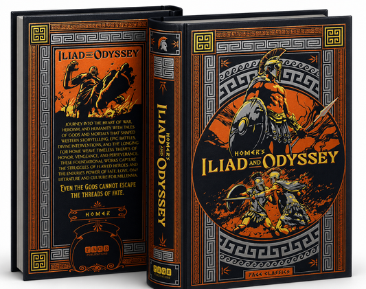 Homer's The Iliad and The Odyssey (Deluxe Hardcover)