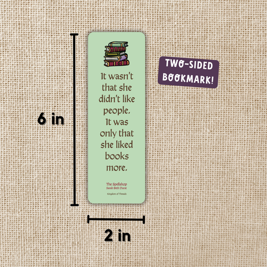 A Day in the Jam Shop Bookmark | The Spellshop
