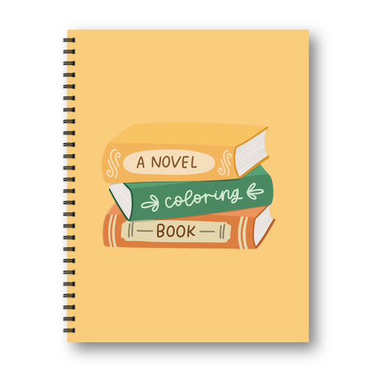 A Novel Coloring Book | Bookish Adult Coloring Book: Right-Handed