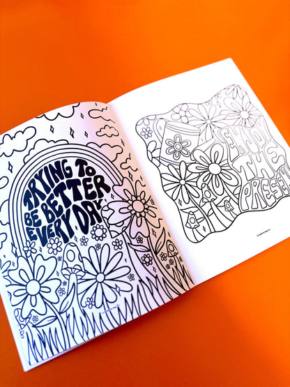 A Doodle Filled Coloring Book