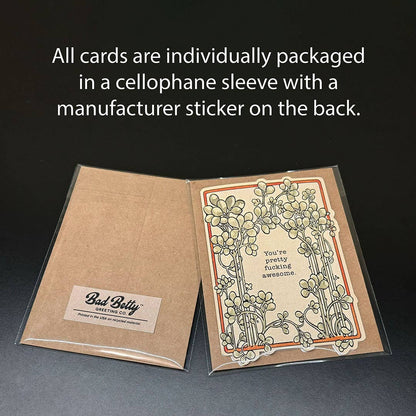 Well Sheeyit - Funny Just Because Card