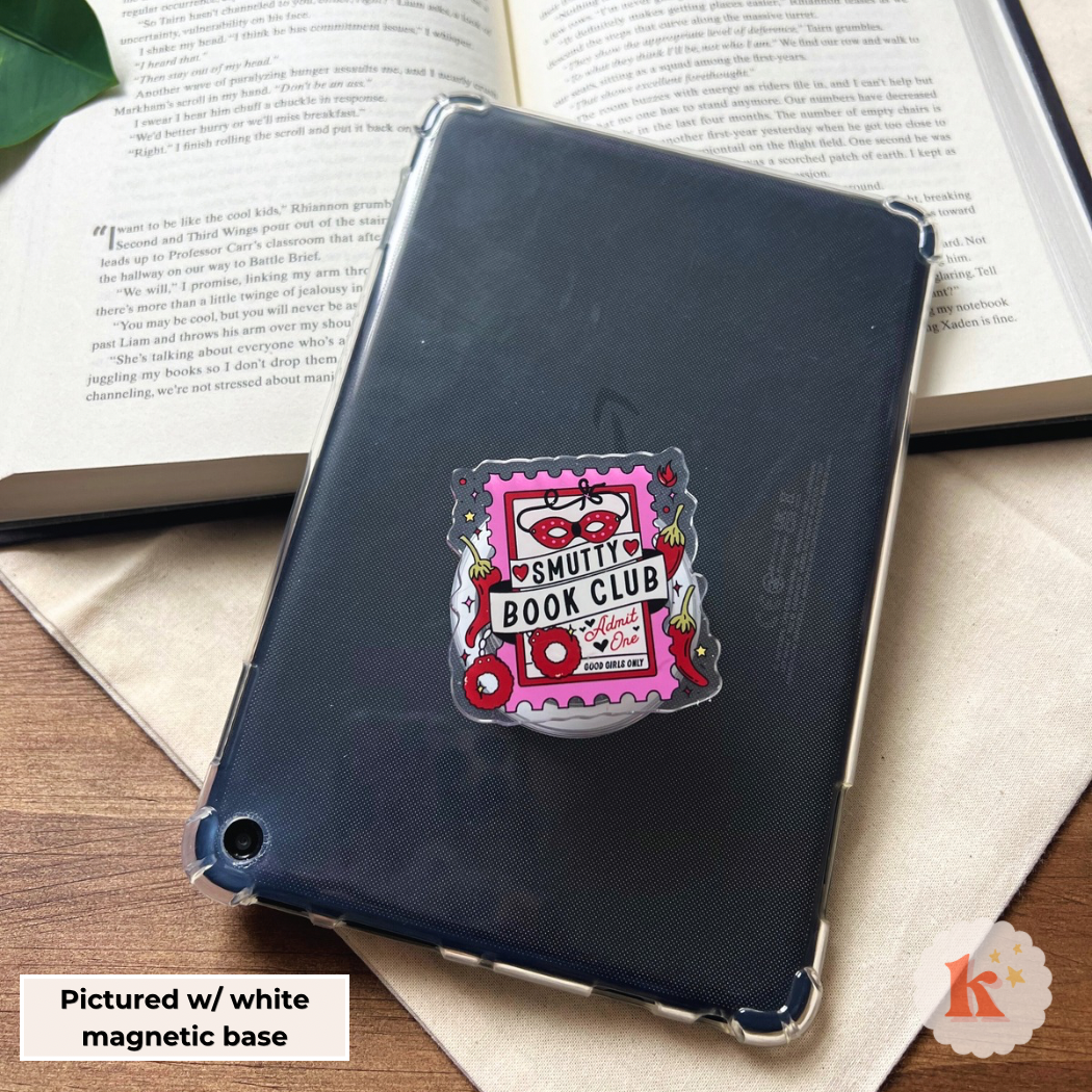 Kindle accessories | bookish kindle grip | kindle case stand: Regular Grip