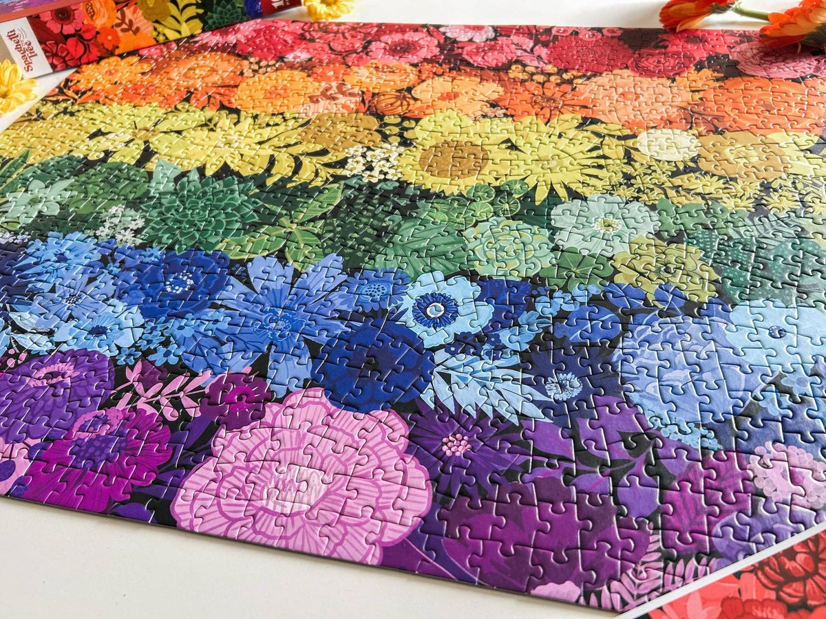 Rainbow Garden 1000 Pc Puzzle