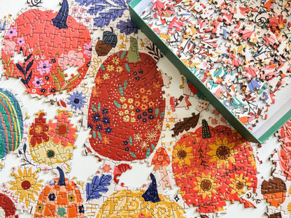 Patchwork Pumpkins 1000 Pc Puzzle