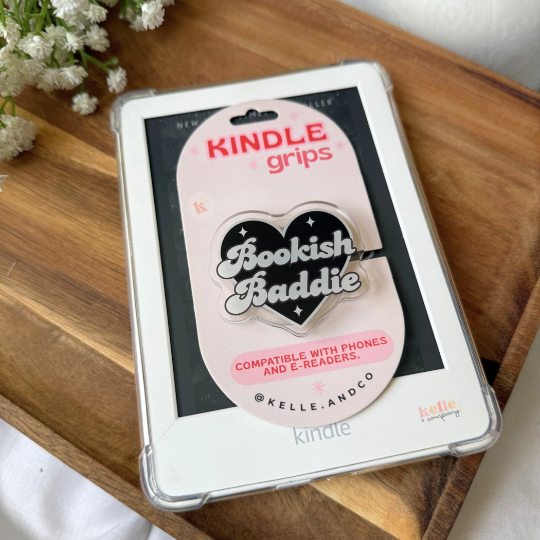 Bookish Kindle accessories | kindle grip | kindle case books: Regular Grip
