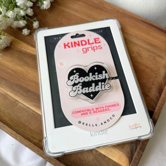 Bookish Kindle accessories | kindle grip | kindle case books: Regular Grip