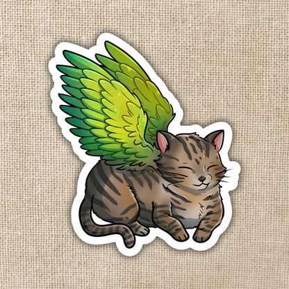 Winged Tabby Cat |The Spellshop