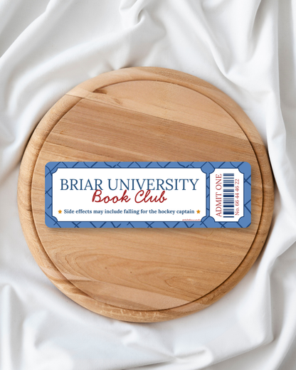 Briar University Book Club Bookmark