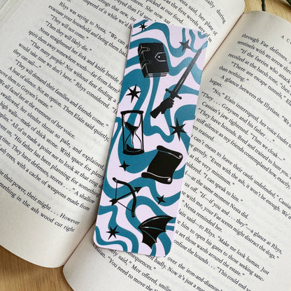 The Fantasy Inn Bookmark - Book Genre Retro Signs Collection | Bookish Motel Bookmarks