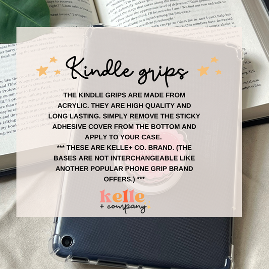 Black bow coquette kindle grip | kindle accessories | books: Regular Grip