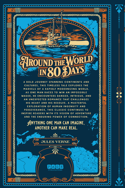 Around the World in Eighty Days (Deluxe Hardcover Edition)