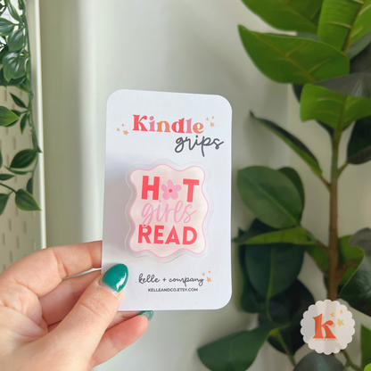Hot Girls read Kindle grip | kobo grip | kindle accessories: Regular Grip