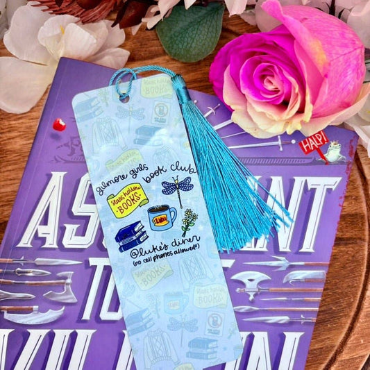 Gilmore Girls Book Club Metal Bookmark: 5.5 x 2 inches