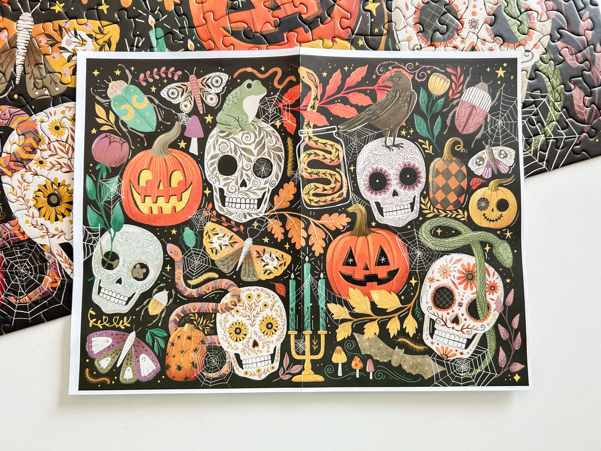 Creepy Crawlies 500 Piece Halloween Puzzle