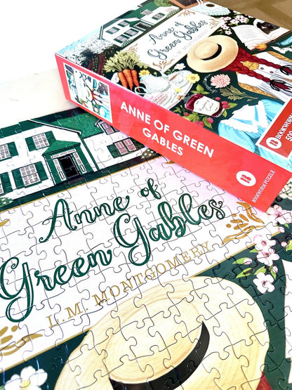 NEW! ANNE OF GREEN GABLES - 500 PIECE PUZZLE BOOK SET