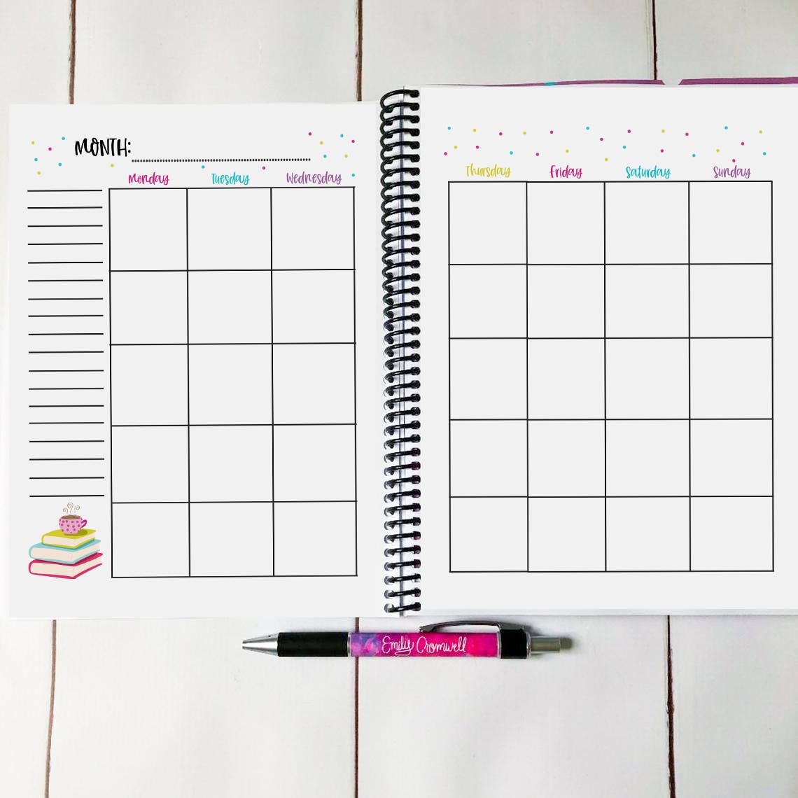 The Book Lover's Planner