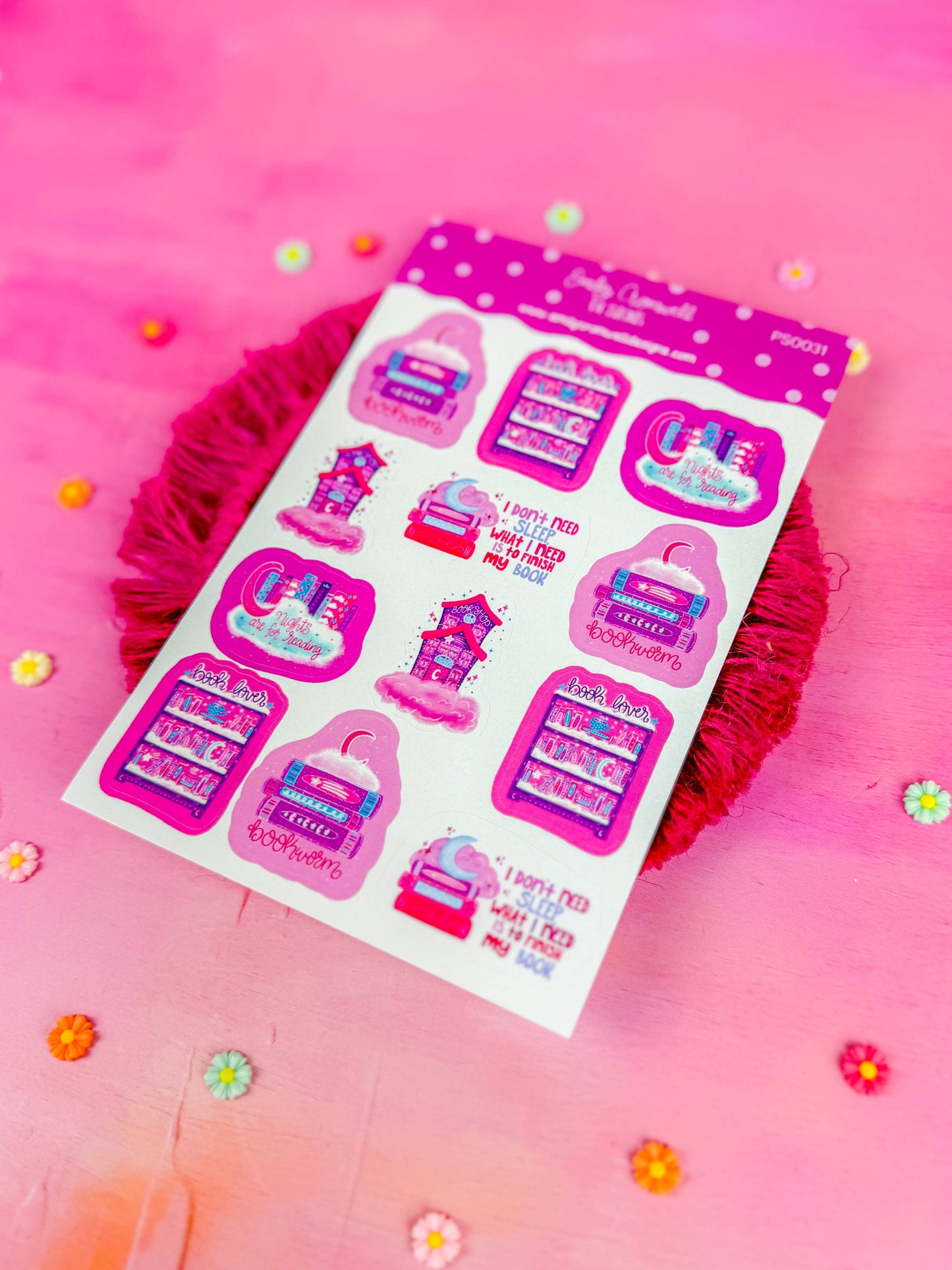 Bookish Dreams Planner Stickers PS0031