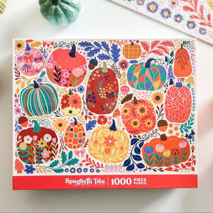 Patchwork Pumpkins 1000 Pc Puzzle
