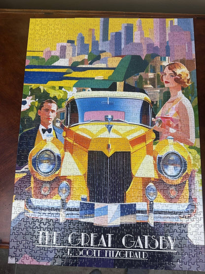The Great Gatsby 1000 Piece Puzzle Gift