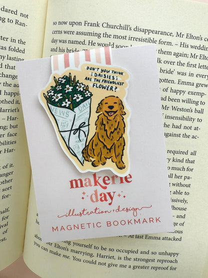 You've Got Mail | Golden Retriever Magnetic Bookmark