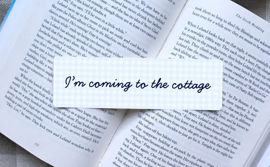 I'm Coming to the Cottage Bookmark