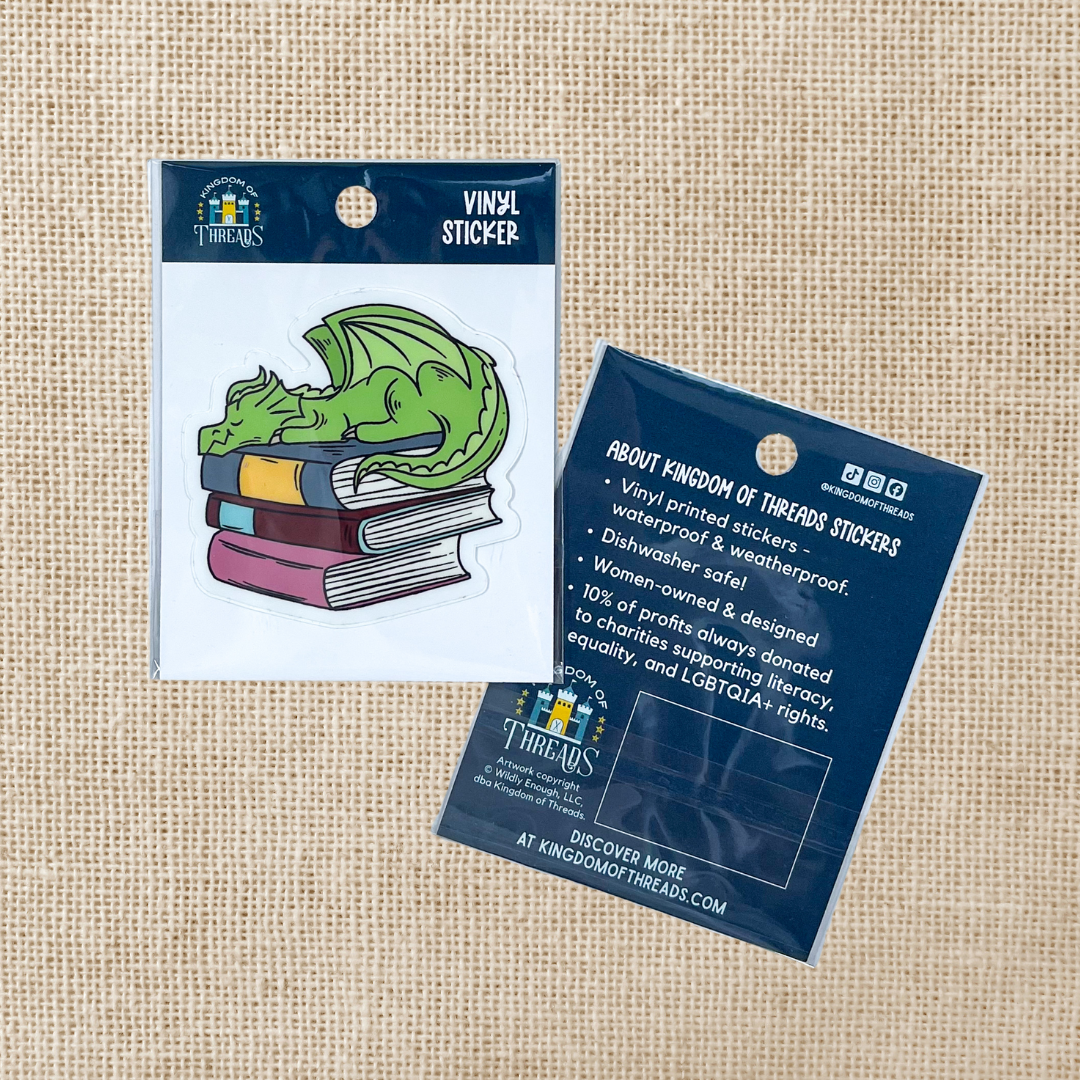 Kiela & Caz’s Raspberry Jam Sticker | The Spellshop