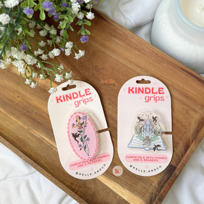 Kindle accessories | bookish kindle grip | kindle case stand: Regular Grip