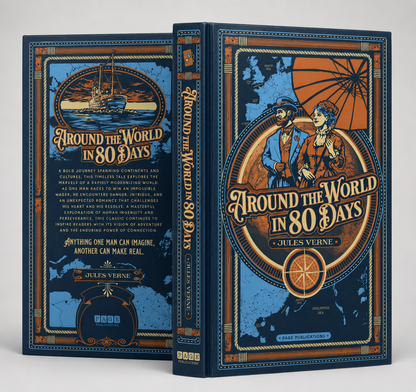 Around the World in Eighty Days (Deluxe Hardcover Edition)