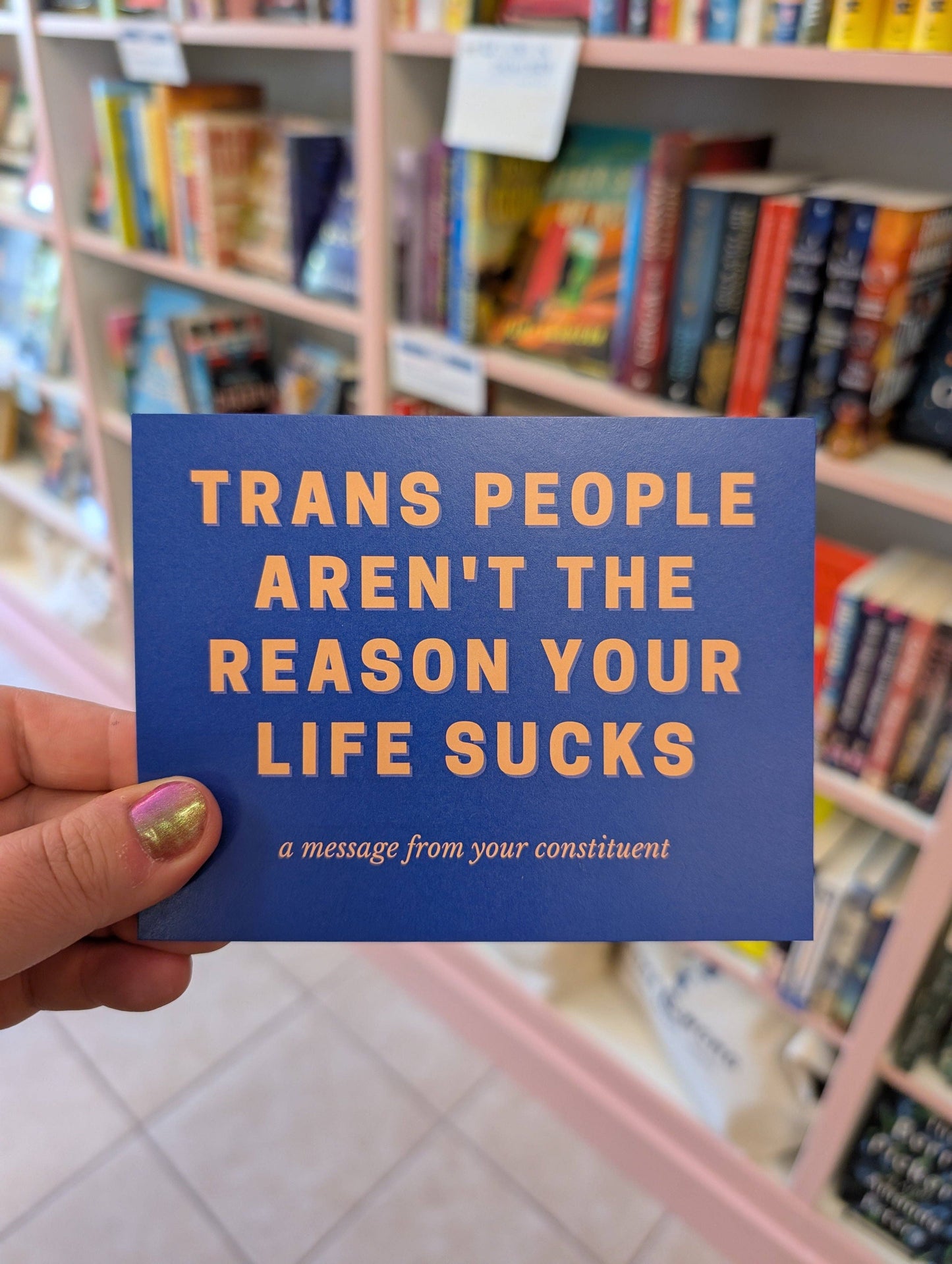Trans People Aren't The Reason Your Life Sucks