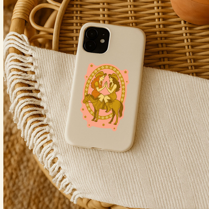 Cowgirl Lovers Vintage Sticker