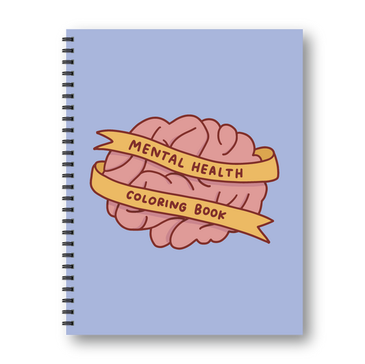 Mental Health Coloring Book | Simple Adult Coloring Book: Right-Handed (Most Common)