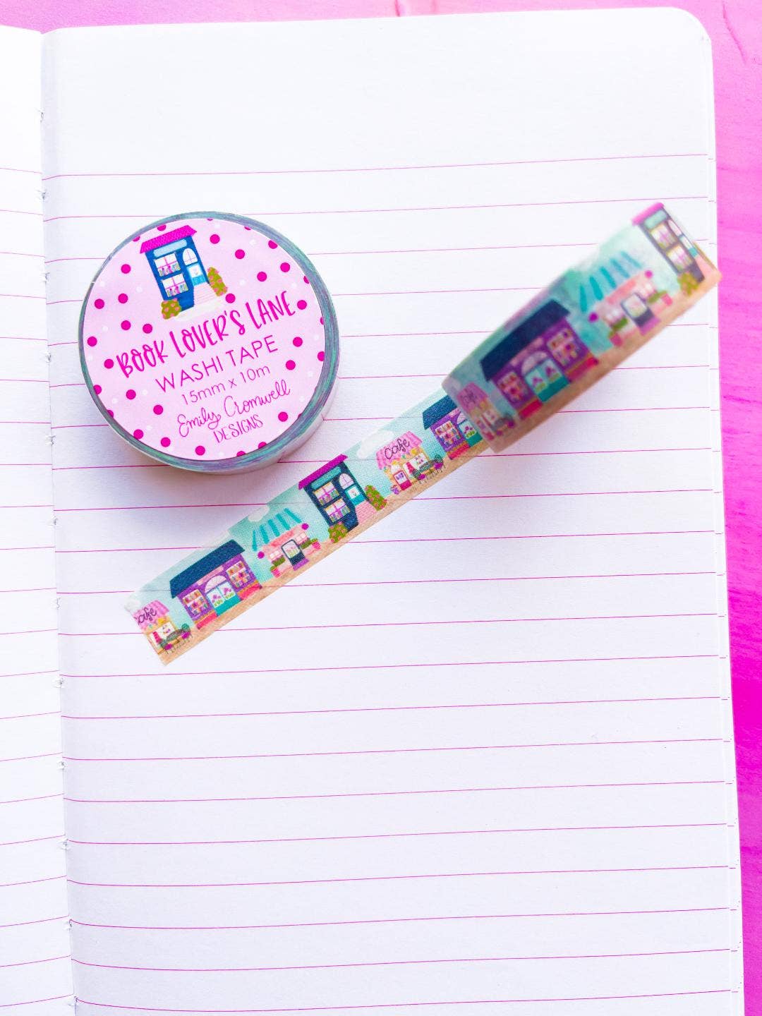 Book Lovers Lane Washi Tape