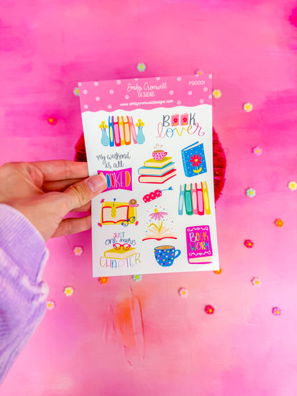 Bookish Planner Stickers PS0001
