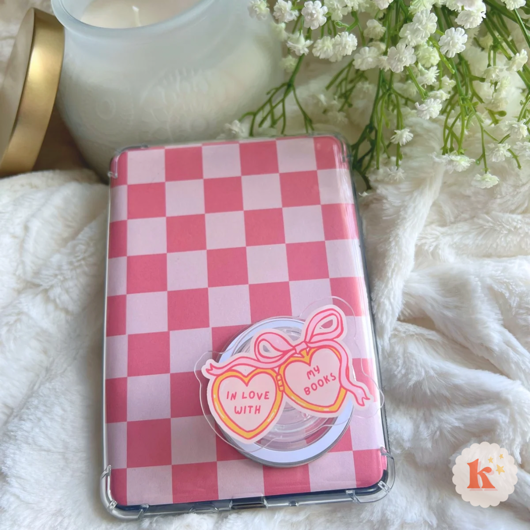 Kindle accessories | bookish kindle grip | kindle case stand: Regular Grip