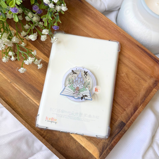 Kindle accessories | bookish kindle grip | kindle case stand: Regular Grip